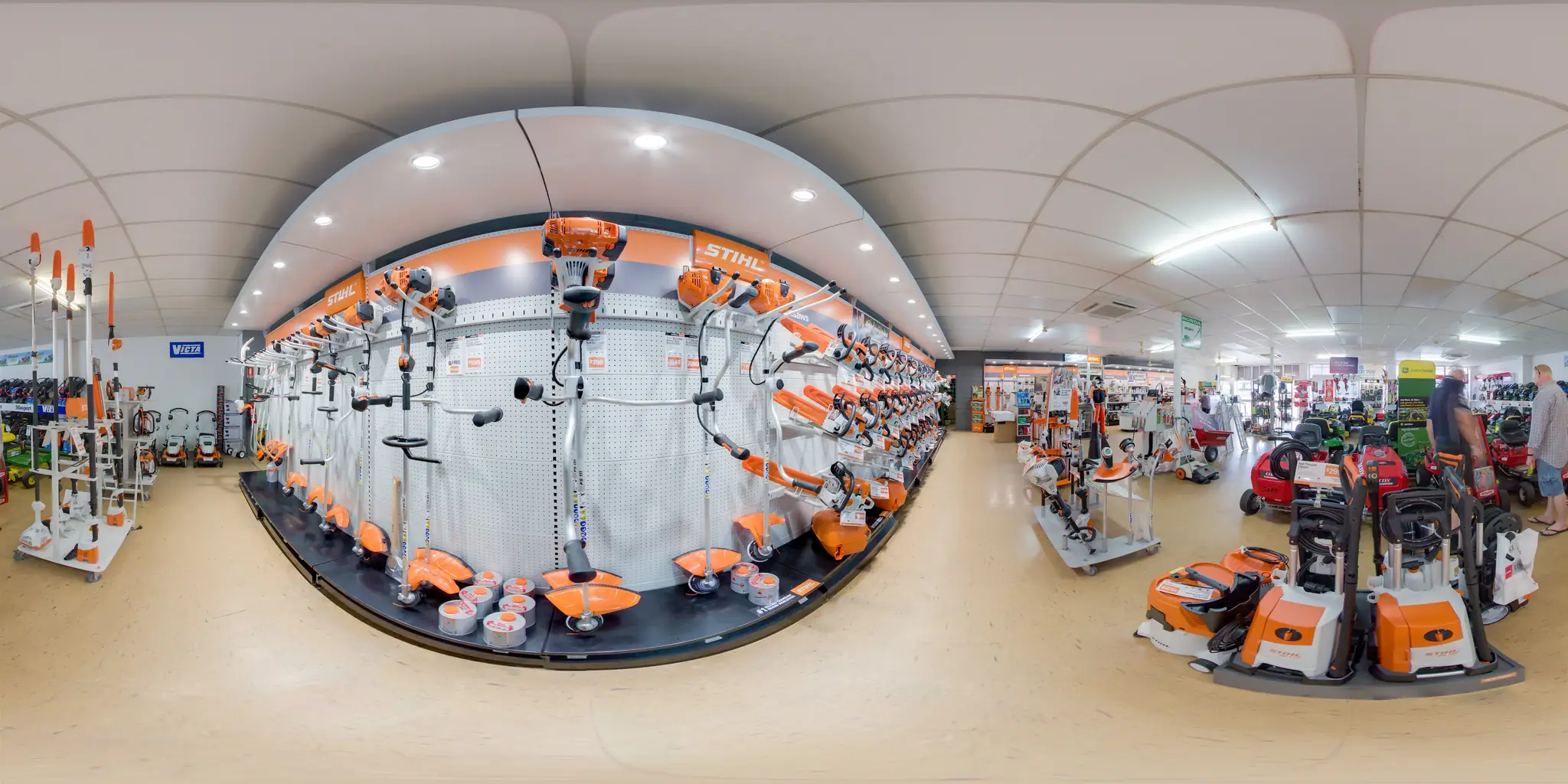 Inside the Rimrock Agencies showroom, Rockhampton